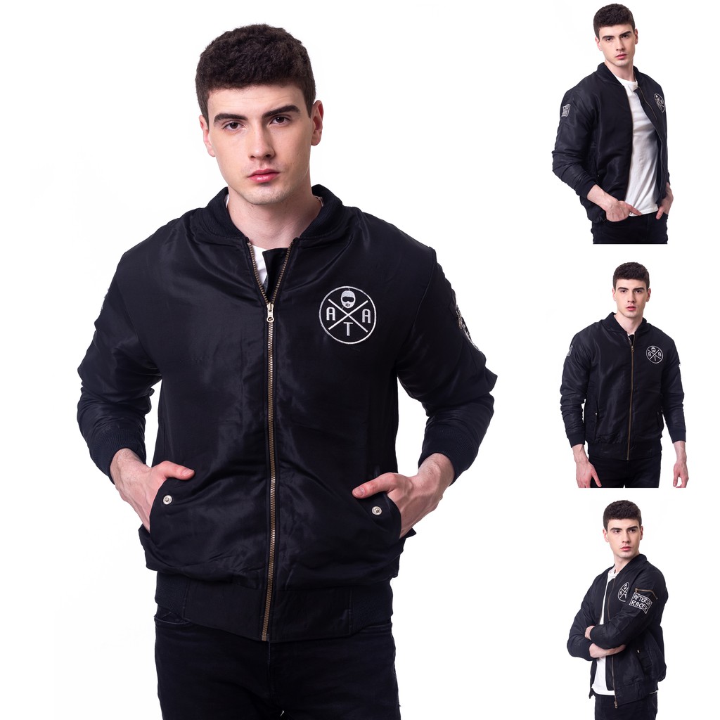 JAKET PRIA WATERPROOF JAKET BOMBER PRIA ANTI AIR JAKET MOTOR Anti air