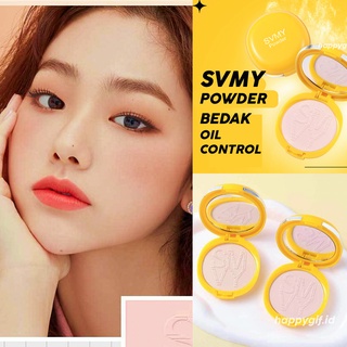 SVMY Bedak Make Up Powder Cake Oil Control Durable LA172