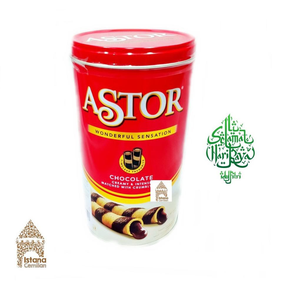 

S3dang.populer Astor Double Chocolate Wafer Roll Stick 330 Gram. KALENG Kue Lebaran |H3U 006 .., ,!