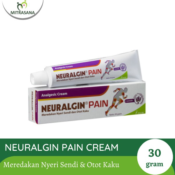 Neuralgin Pain Cream 30gr Solusi Tepat Untuk Membantu Meredakan Nyeri Otot, Nyeri Sendi, Terkilir