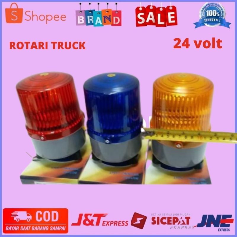 LAMPU ROTARI TRUCK ROTARI PUTAR 24 VOLT BRITAX HALOGEN KW