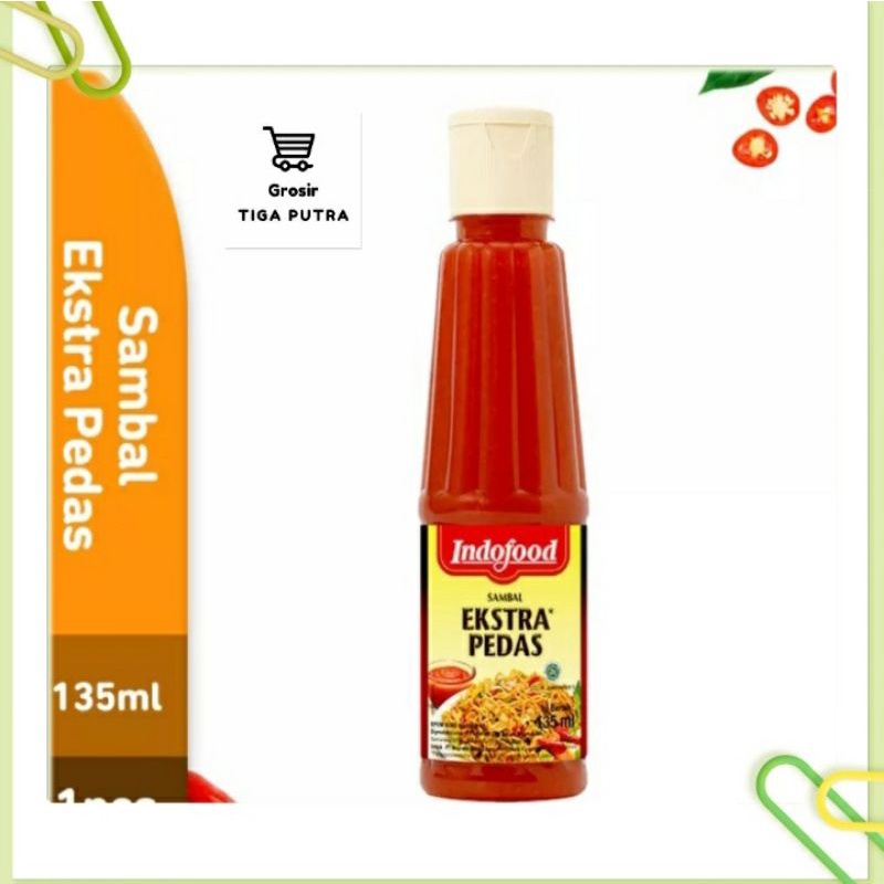 

Sambal Indofood Extra Pedas (135ml & 275ml)