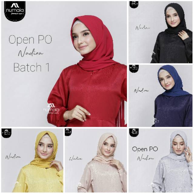 Gamis Nadira/ Nadira Dress (Fursan Jaguar Emboss HQ)