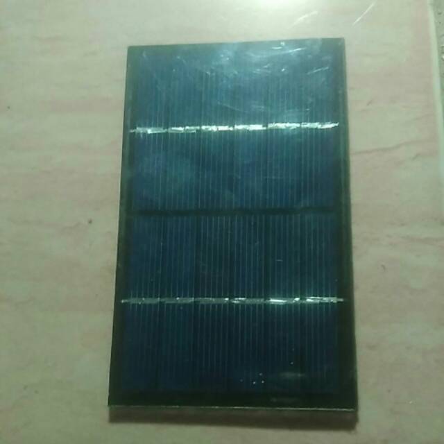 Solar panel, solar cell pembangkit listrik tenaga Surya 6v, 1watt , diy