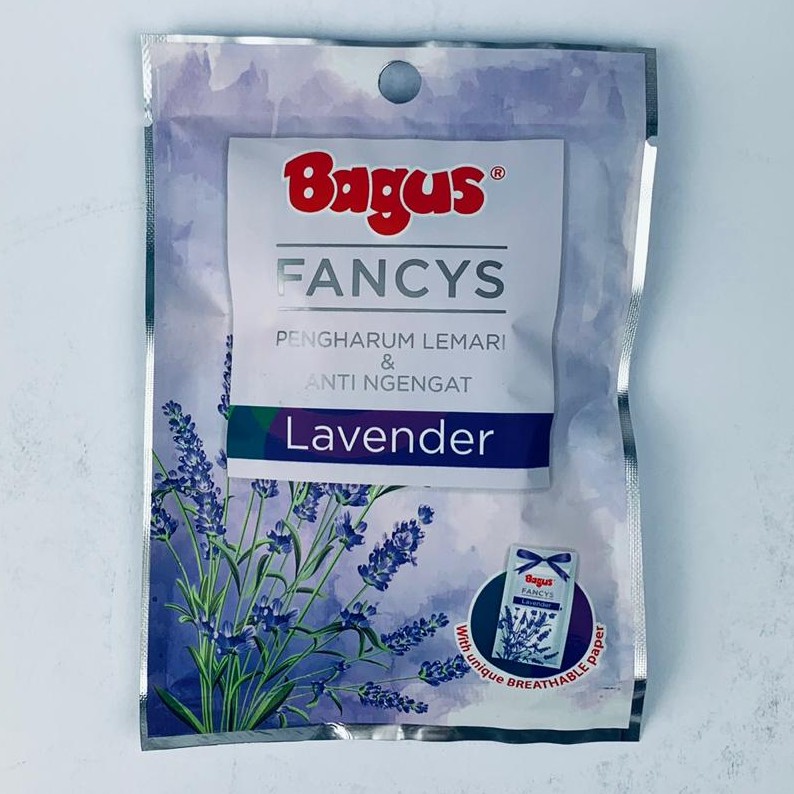 BAGUS FANCYS PENGHARUM LEMARI &amp; ANTI NGENGAT LAVENDER 60g