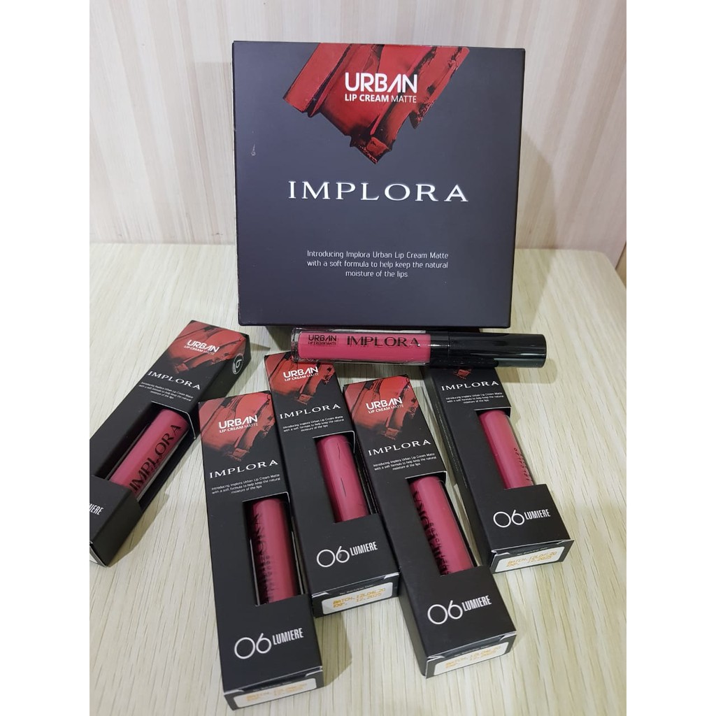 [IMPLORA] Lip Cream implora no 1-20 /Lip cream Implora.