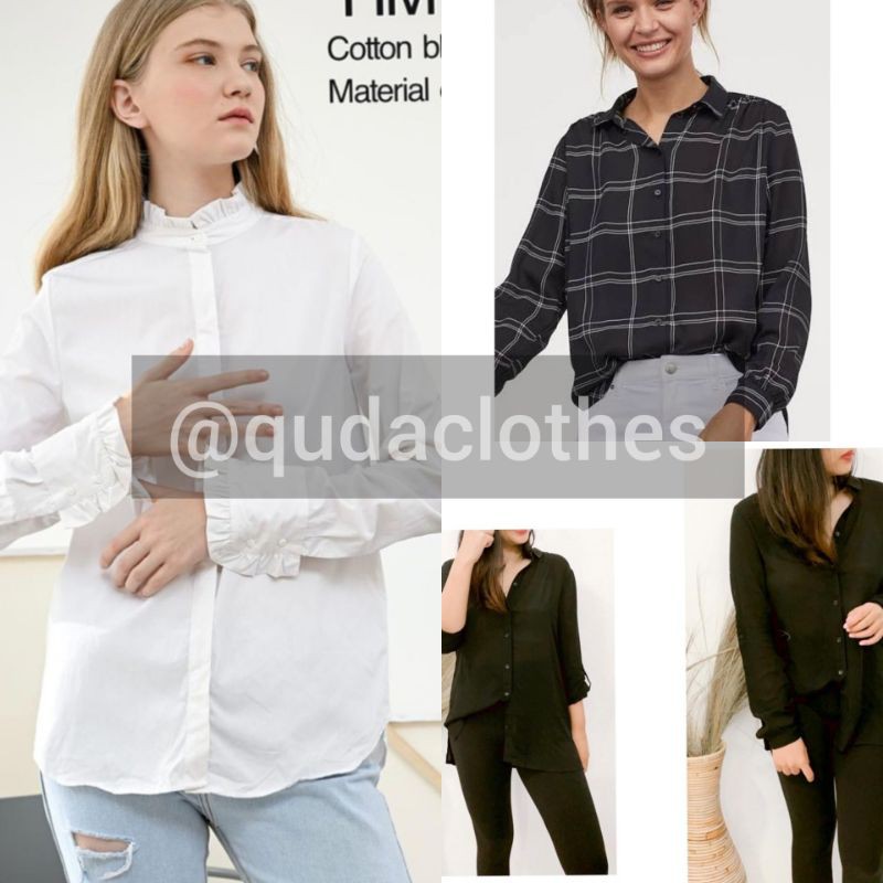 KEMEJA WANITA H*M // ESMARA BRANDED