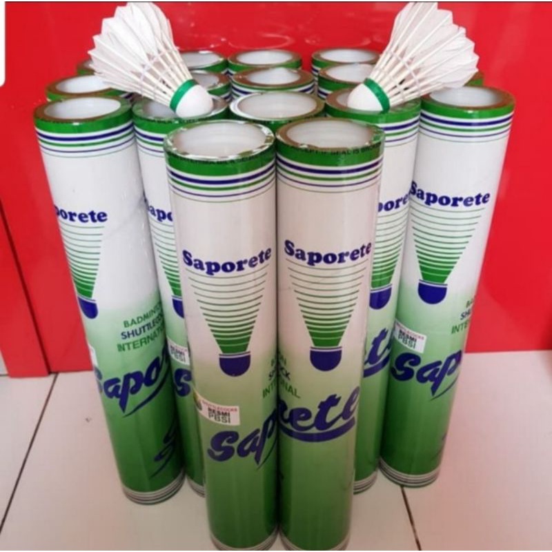 [READY STOCK] Shuttlecock/Kok Saporete Hijau/Pelangi