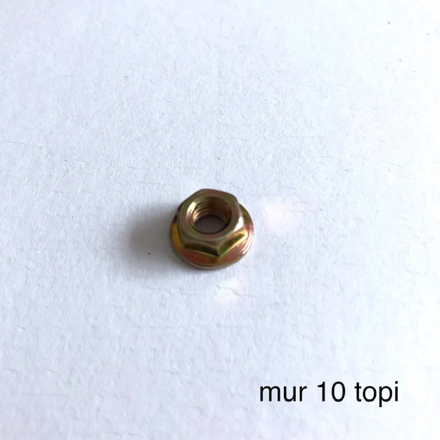 MUR TOPI 10 / M6 FLANGE NUT