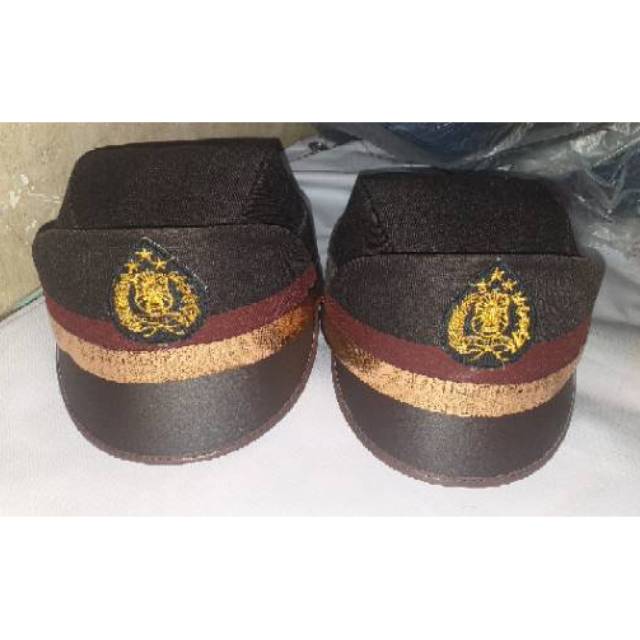 Topi polwan (polisi Wanita) anak TK/SD