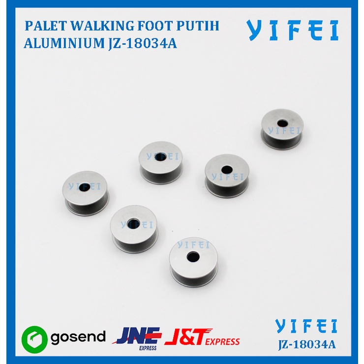 Spool/Bobbin/Sepul Alumunium Jahit Industri Jarum 1 Walking Foot YIFEI