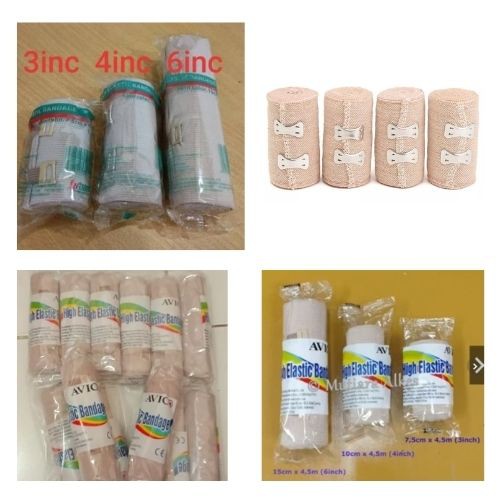 Perban Urut Patah Tulang Terkilir Pelindung Lutut Engkel Ealastic Bandage  113117