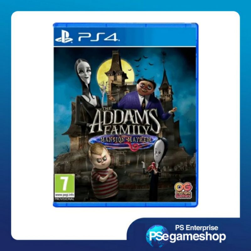 PS4 The Addams Family Mansion Mayhem (R2/English)