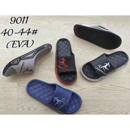 Sandal Selop Karet Pria viral Murah sporty Air jardon Fifa Worldcup Bola Simple Enteng Casual Impor MGR Mokaya Balance (1188A/9011)/Size 40-44