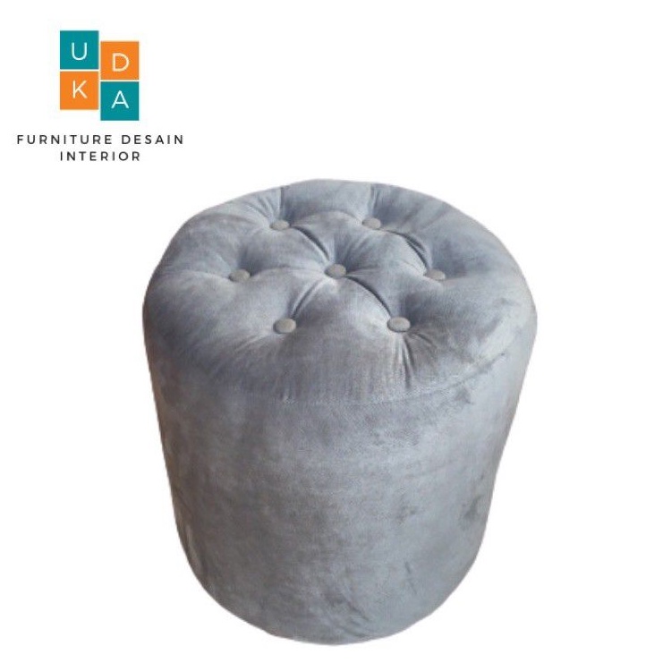 Sofa Bulat Kursi stool ( Sofa Minimalis Model kancing ) sofa murah