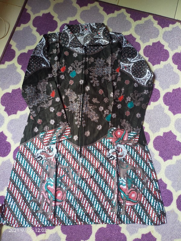 Emhabatik | Tunik Batik Wanita Emhabatik Terlaris Ziper