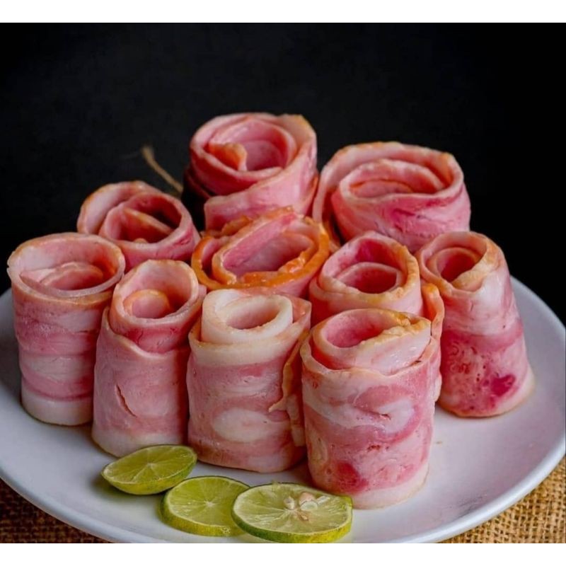 Premium bacon babi -  pork bacon smokery 250gr 500gr 1kg