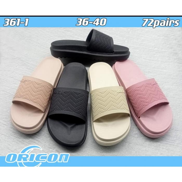 NEW PRODUK terbaru/Sandal ORICON 357/sandal terbaru wanita/sandal karet/sandal slop/sandal karet original/sandal termurah size 36-40