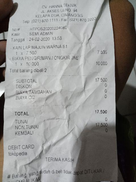 Harga Murah Kain Lap Majun 1kg  Produk Premium (.