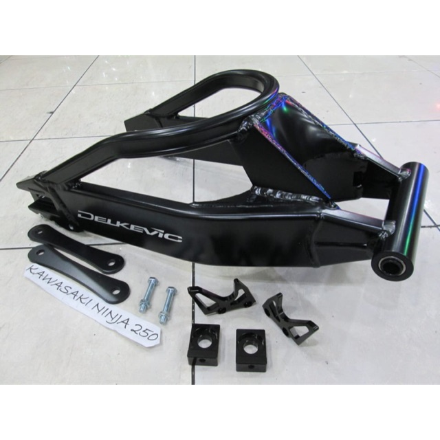 Swing arm delkevic ninja 250 fi ninja250 karbu z250 bahan cnc original brand DELKEVIC