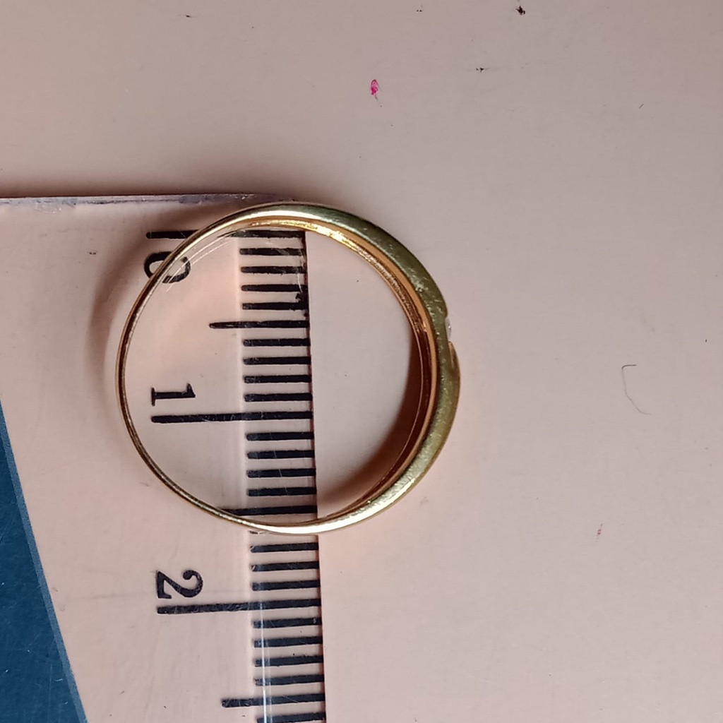 Cincin Emas 17K - 1.85 gr Kadar 750 - 205