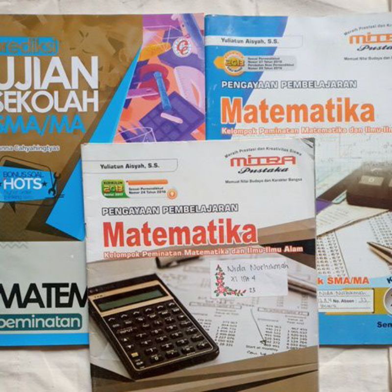 PRELOVED BUKU LKS MATEMATIKA MINAT SMA