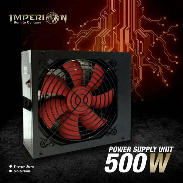 Imperion Power Supply Unit ATX 500 Watt 4Pin