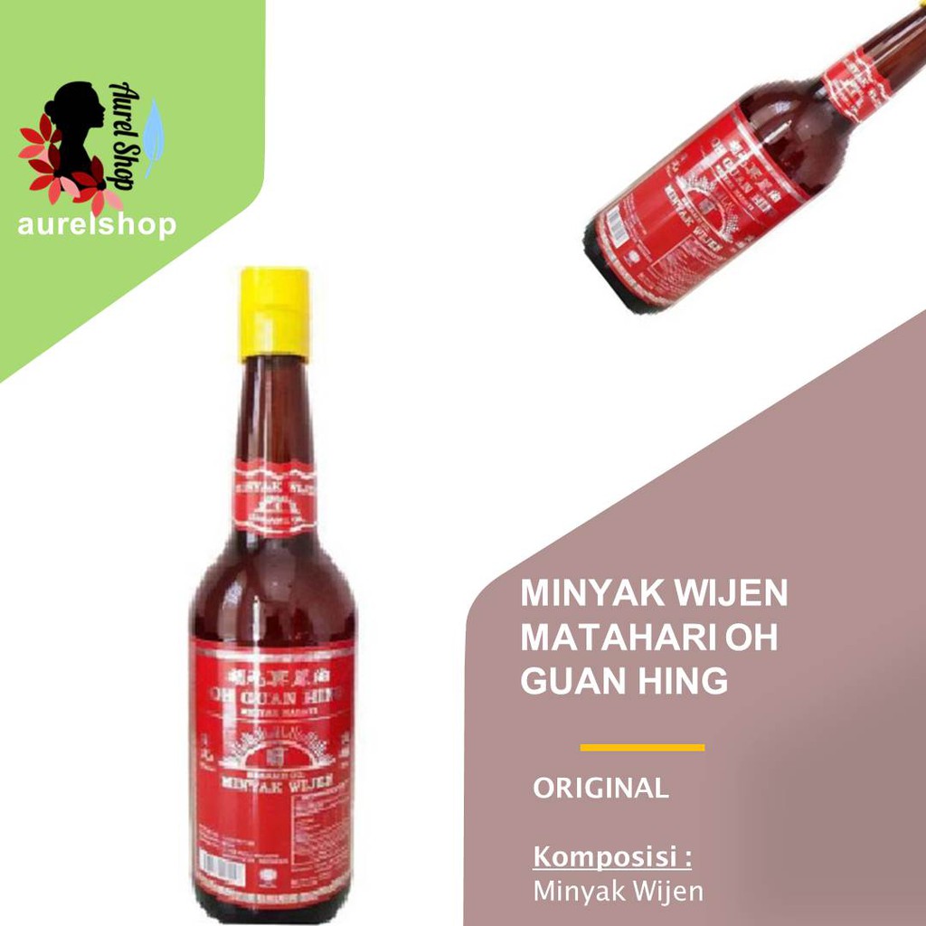 

OH GUAN HING Minyak Wijen Cap Matahari kemasan Botol 600 ml