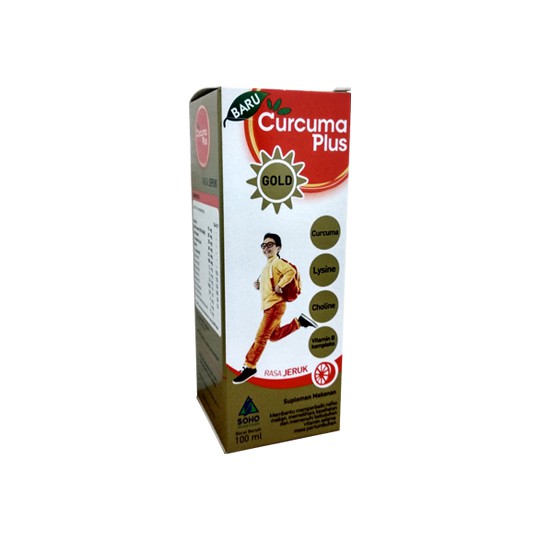 Curcuma Plus Gold Jeruk 100ml