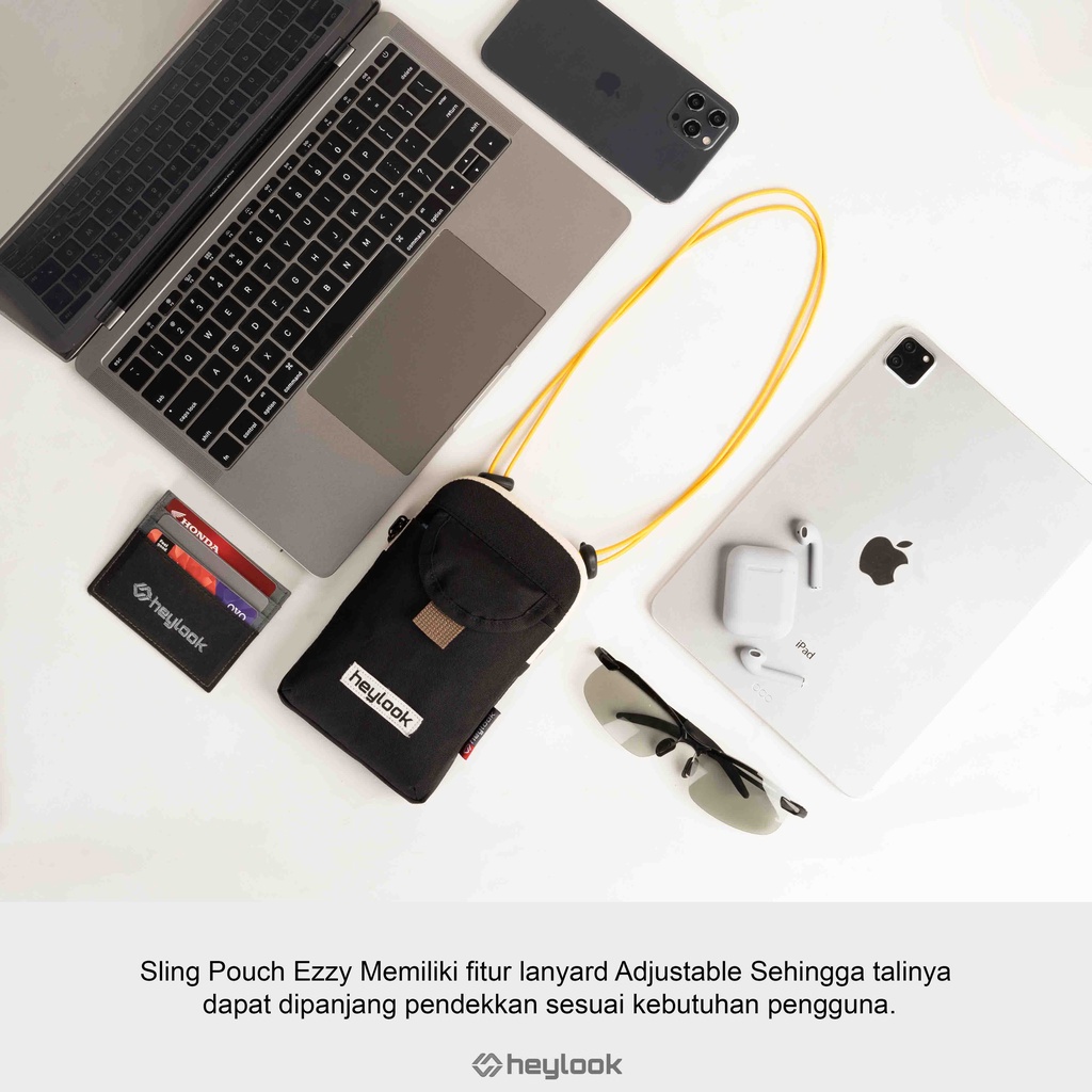 Tas Kalung Leher Hanging Wallet Waterproof Dompet Gantung Leher Cowok Cewek Tas Leher Hp Kartu Paspor Selempang Gantung Leher