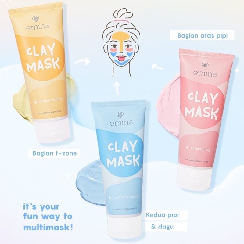 EMINA CLAY MASK 60 ML