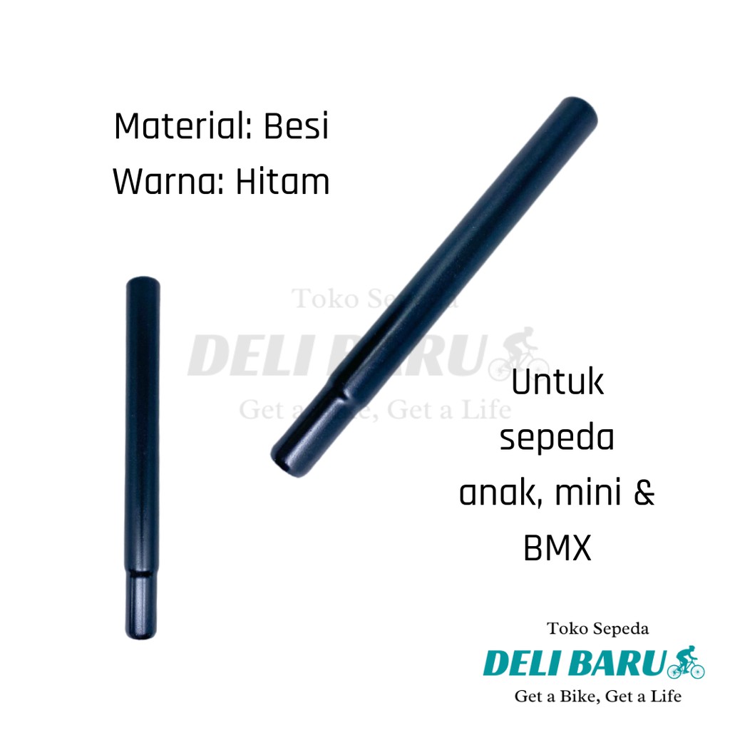 Tiang sadel seatpost sepeda anak BMX 25 cm