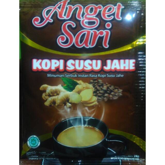 

ANGET SARI KOPI SUSU JAHE Expired sampai JUNI 2021