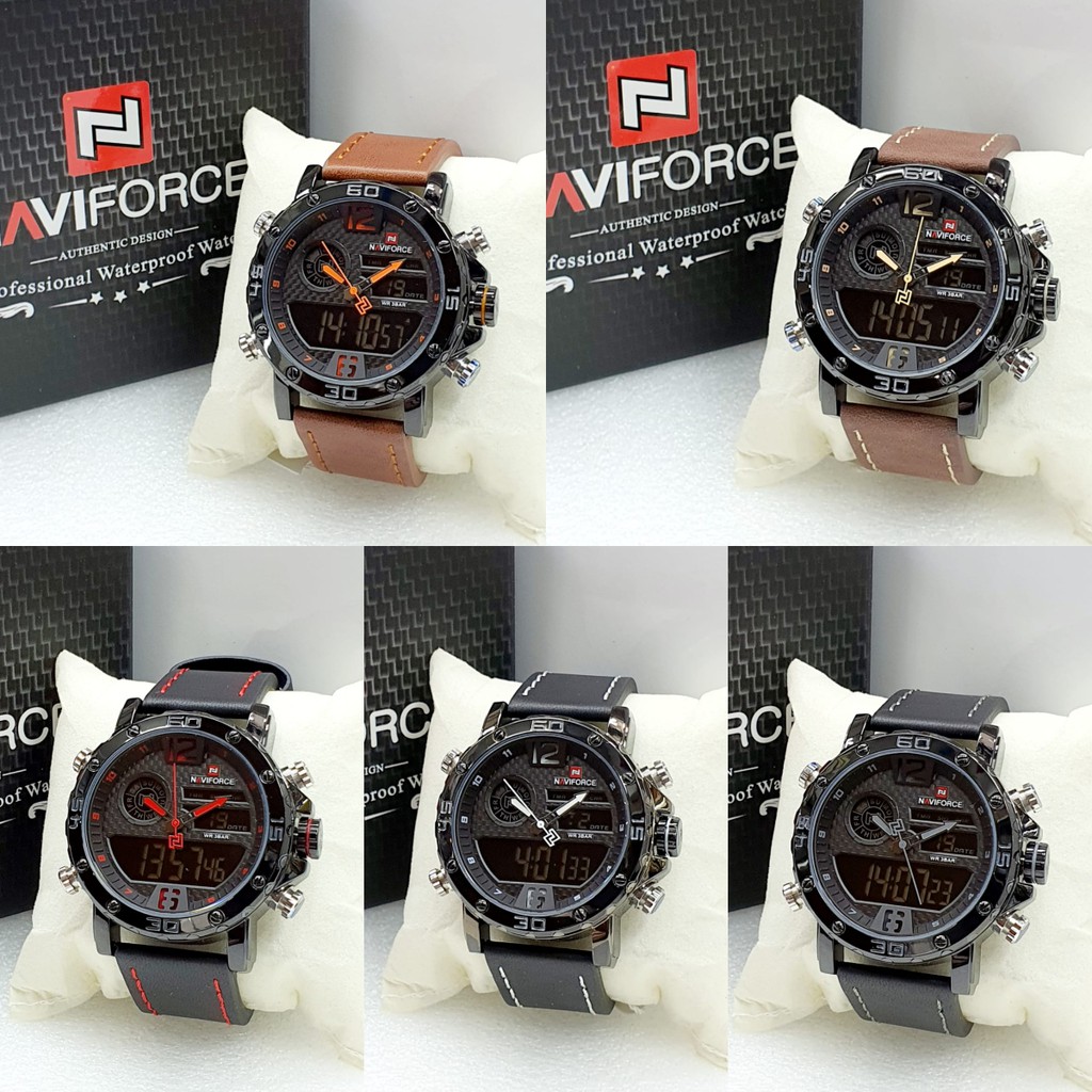 Jam Tangan Pria Naviforce NF9134 Original | Jam Tangan Murah | Garansi Resmi.