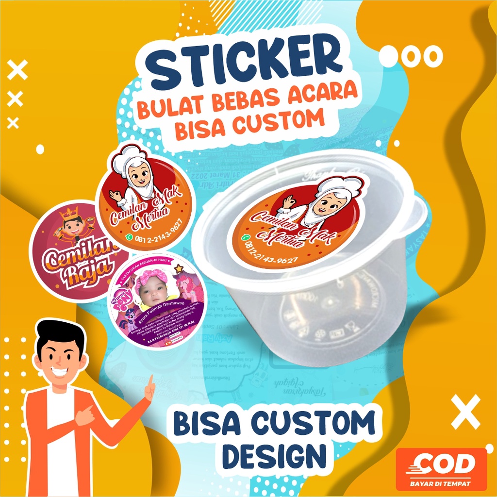 

Stiker Bulat Murah dan Berkualitas