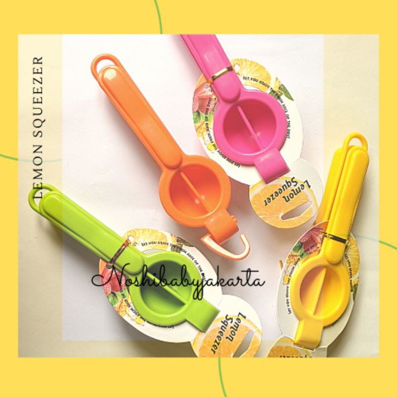 Lemon Squeezer / pemeras jeruk / perasan jeruk Manual warna warni