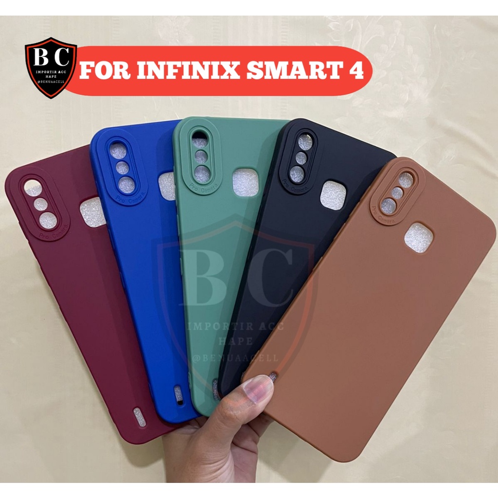 CASE INFINIX SMART 4 - SOFTCASE PRO CAMERA INFINIX SMART 4