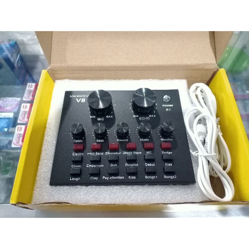 Soundcard V8 Live Streaming