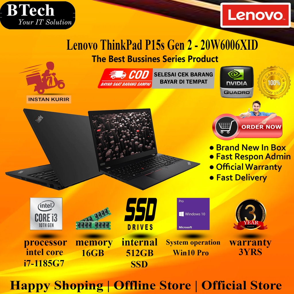Lenovo ThinkPad P15s intel CORE i7-1185G7 16GB 512 GB SSD VGA W10PRO