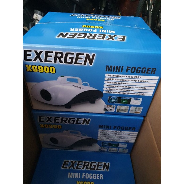 Mesin fogging disinfektan Exergen XG900 mini fogger