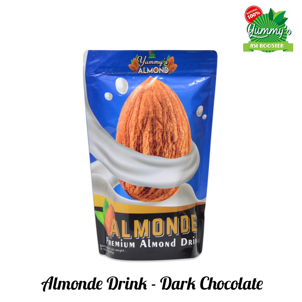 Yummy's Almond  ALMONDE  Premium Almond Drink isi 5 sachet