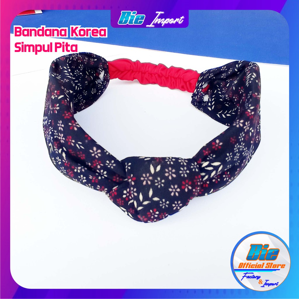 Bandana Korea Elastis Impor Best Seller / Bando Korea