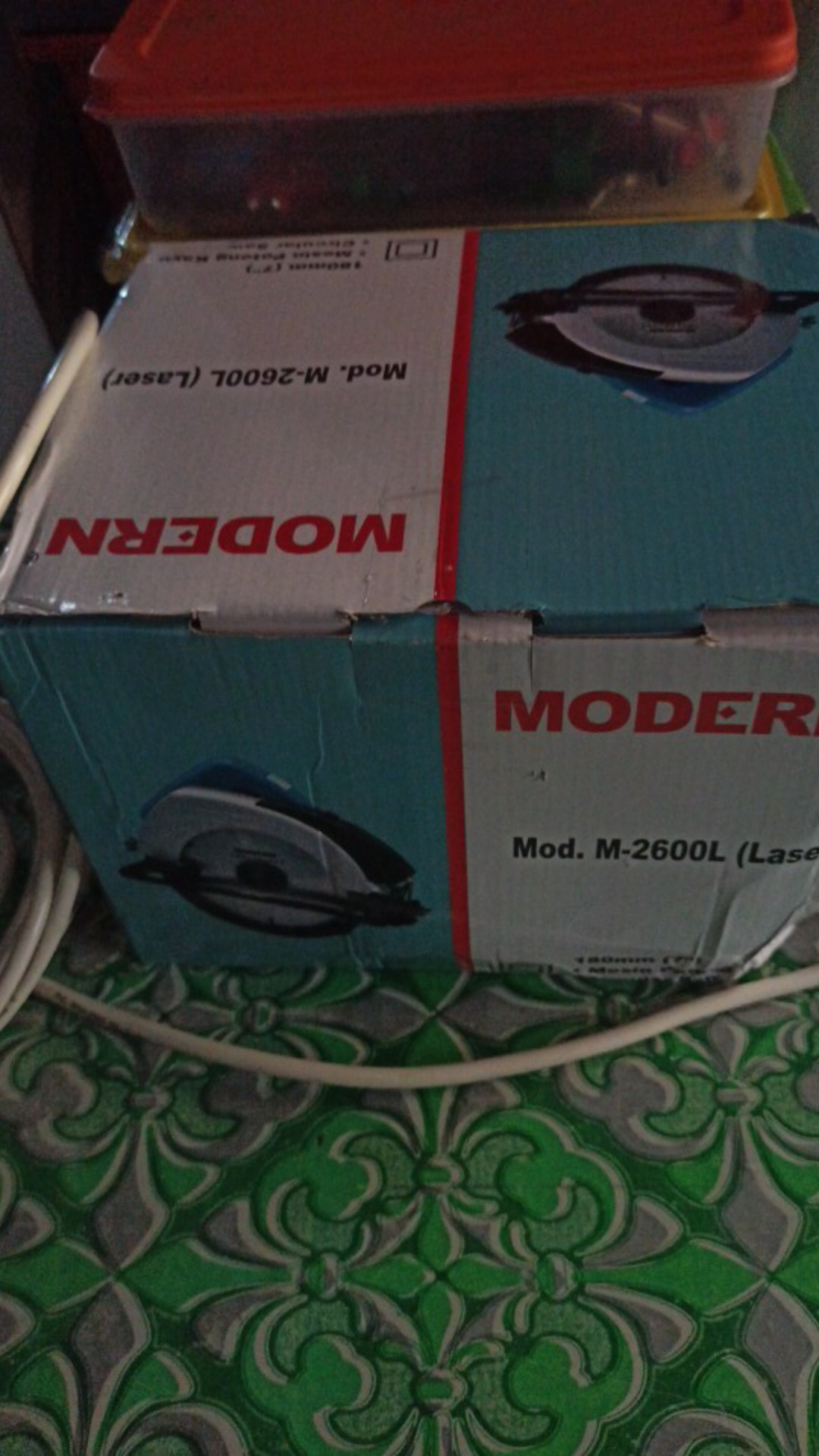 Mesin Gergaji Circular Saw/mesin Potong Kayu 7 Modern Laser M-2600l