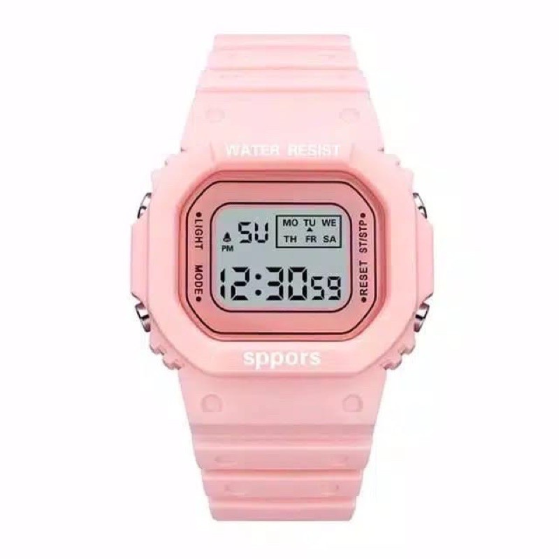 Jam Tangan Wanita Fashion Korea Style Digital Sport LNR-1175