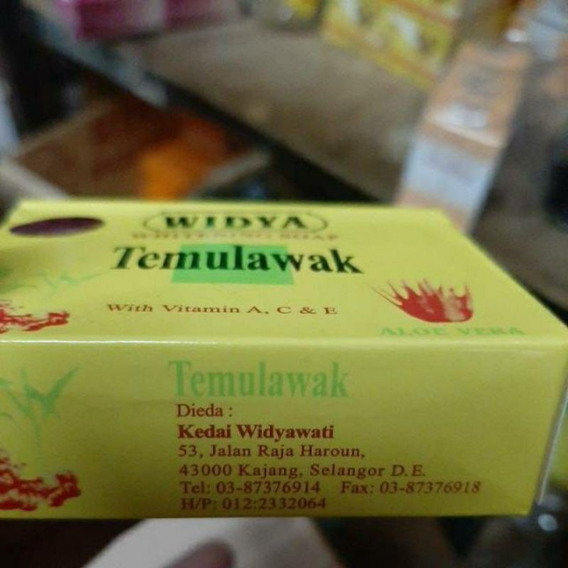 SABUN TEMULAWAK WIDYA HOLO PINK ORIGINAL