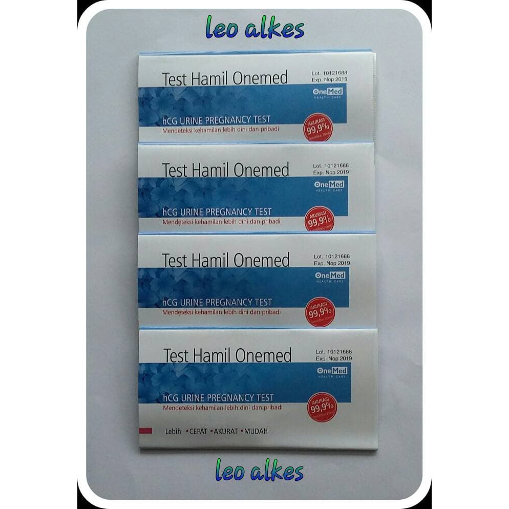 Tes kehamilan / hcg celup one med / tes pek / test pack / one med
