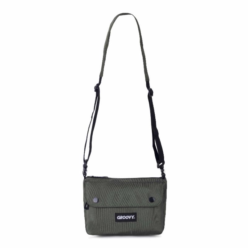 Tas Sling Bag Pria Wanita Model Terbaru Keren Stylish | Tas Selempang Slingbag | Tourer Shoulder Bag Tas Samping Model Perahu Tahan Air Murah Buff Orion