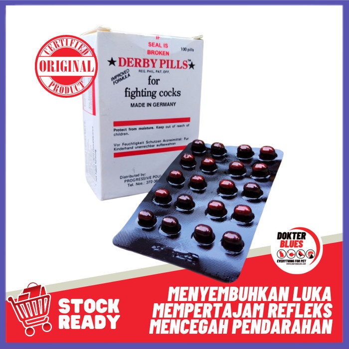 

✔ COD ✔ Derby Pill Obat Ayam Phillipine