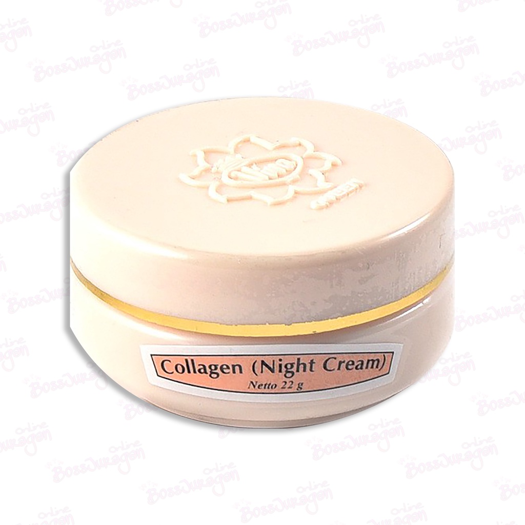 (BOSS) VIVA COLLAGEN NIGHT CREAM 22g - Viva Queen Collagen Night Cream 22gr