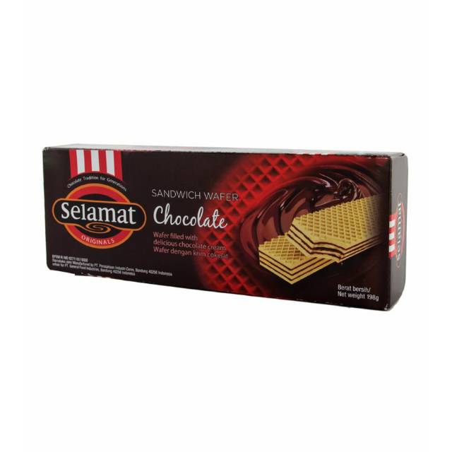 

TERMURAH Wafer Selamat Chocolate 198 gr - Wafer Selamat Coklat - Wafer Selamat Murah